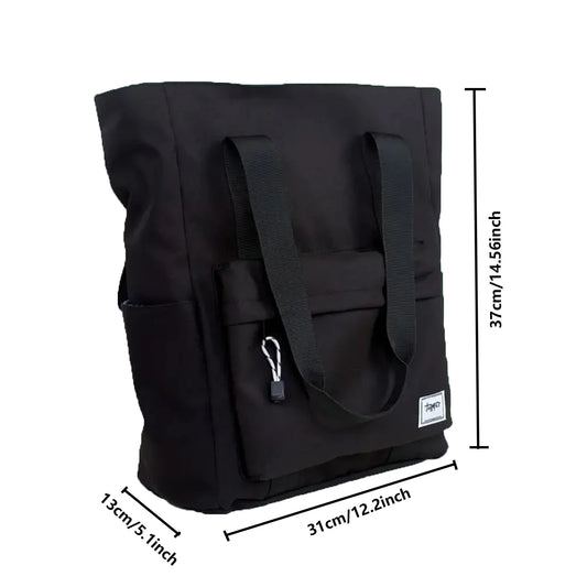 Bolso de hombro de poliéster de gran capacidad para hombre | Moda versátil