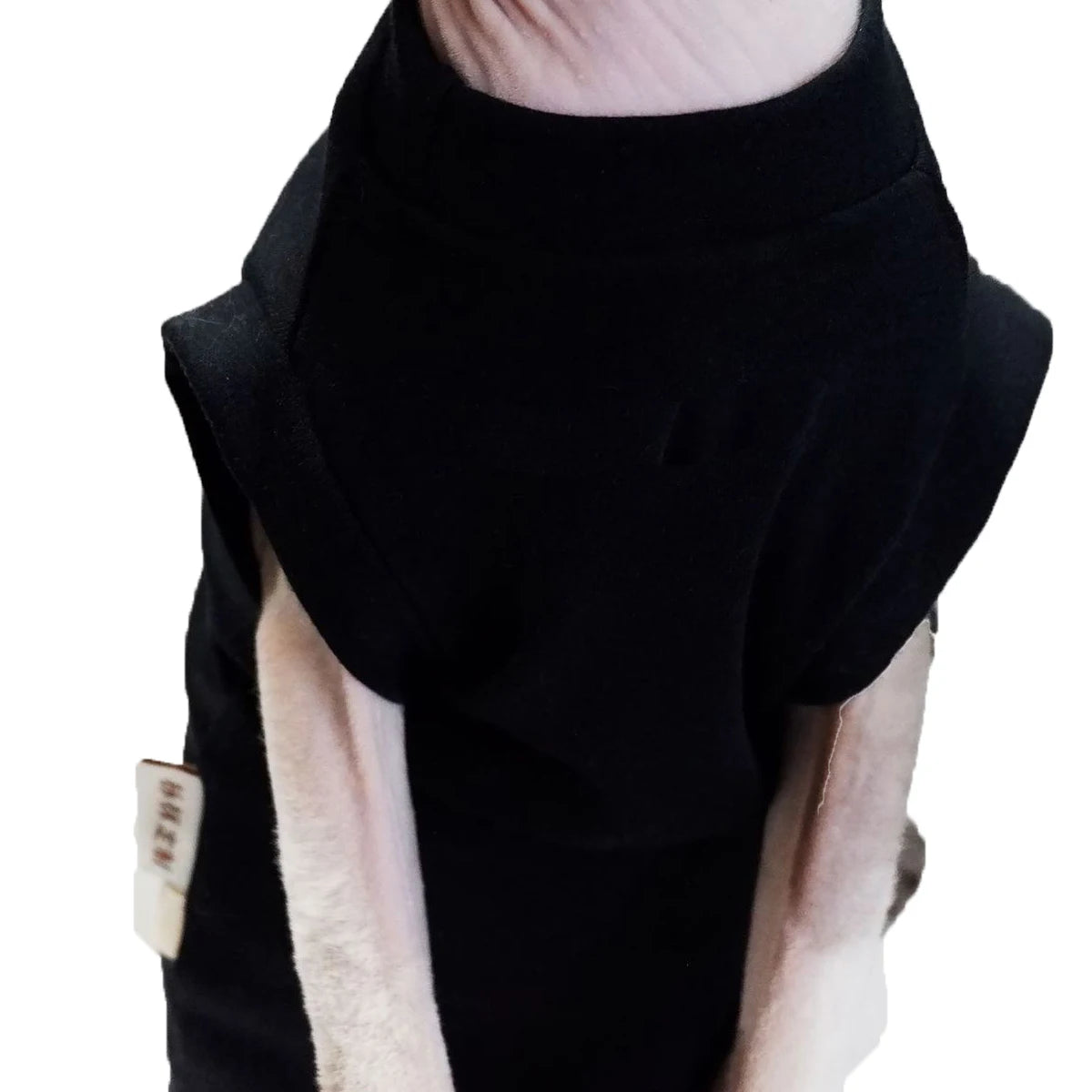 Chaleco de algodón suave para gatos sin pelo | Ropa elegante de verano para gatos