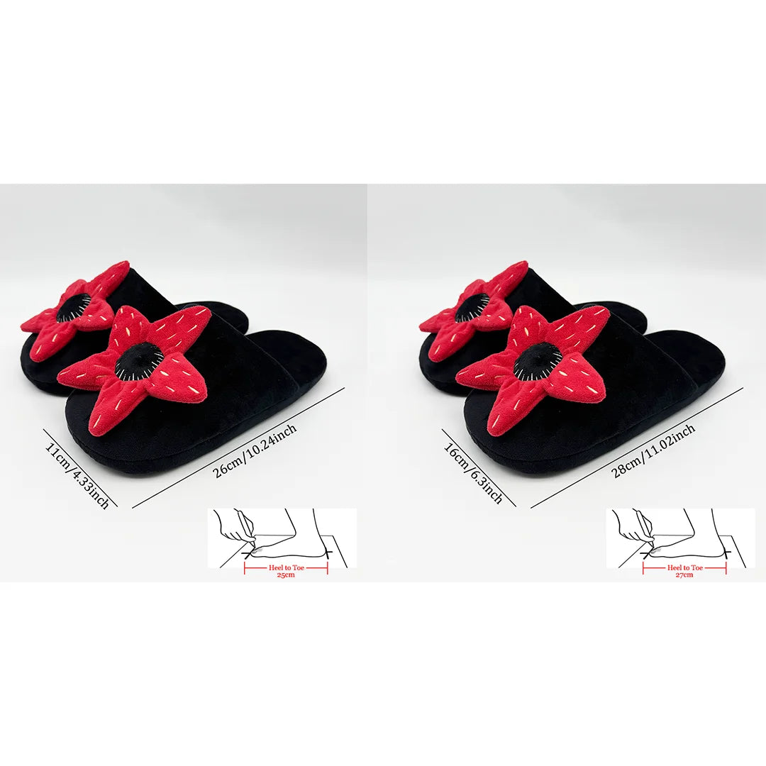 Cute Plush Movie-Inspired Indoor Slippers | Cozy Warm House Shoes