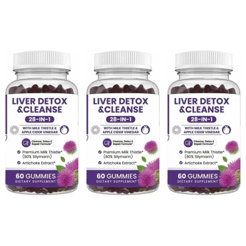 Liver Detox 28-in-1 Gummies | Chewable Dietary Support