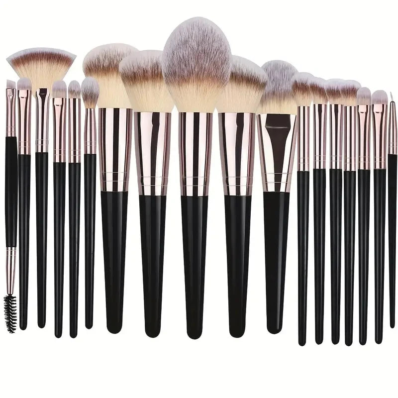 Professional Makeup Brushes Set | Fluffy Soft Brushes for Every Need