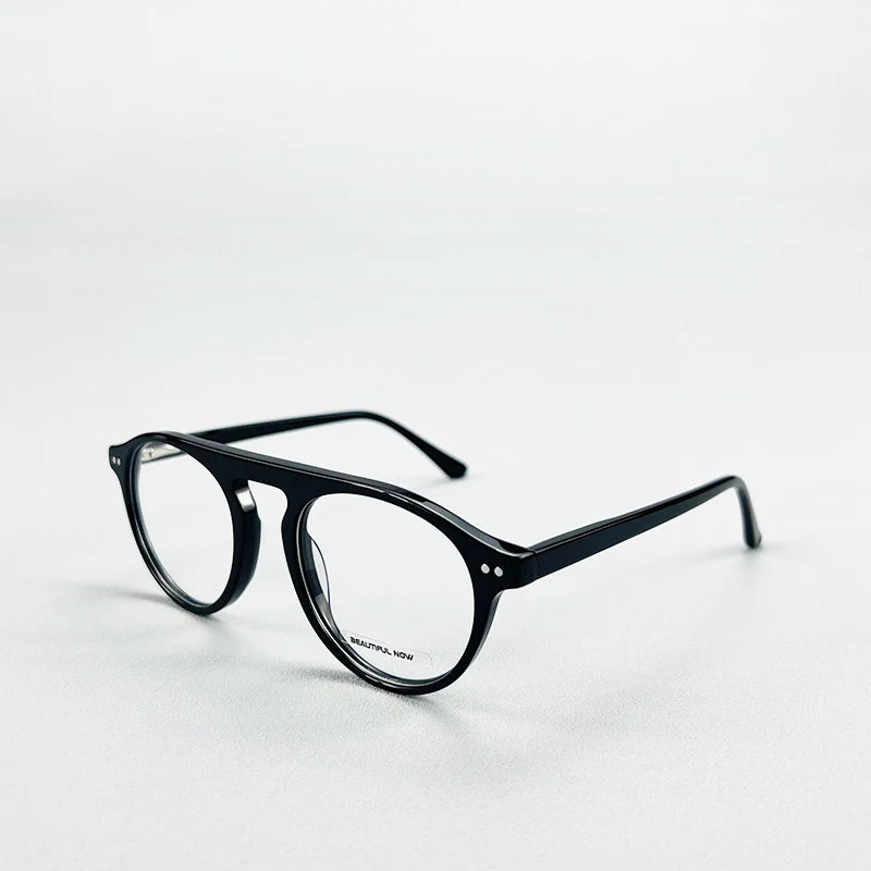 Unisex Rectangle Eyeglass Frames with UV Protection | Stylish and Versatile