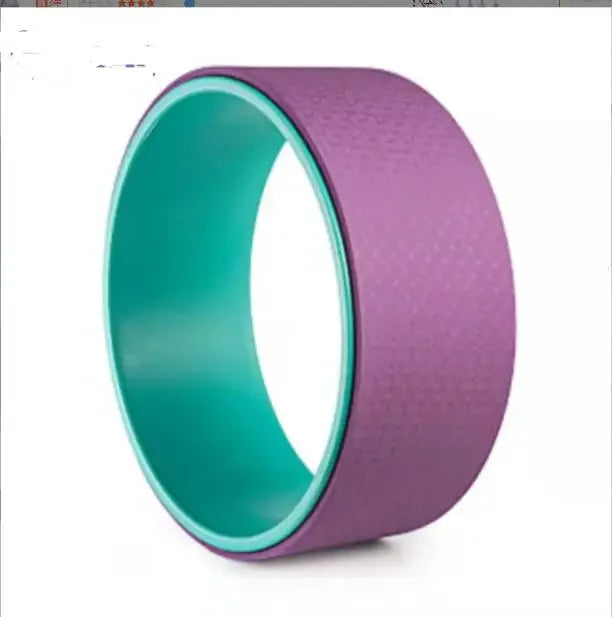 Yoga Non-Slip Spine Roller Wheel Circle for Back Pain, Amulet, Improving Backbends, Flexibility Training