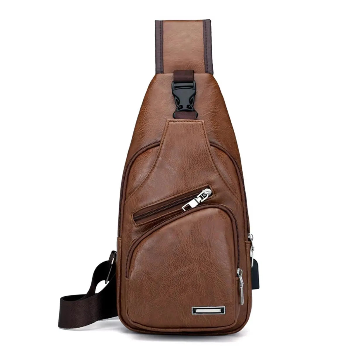 Large Capacity Casual Men's Shoulder Bag | Multifunctional Crossbody