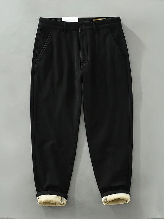 100% Cotton Casual Chino Pants for Men | Stylish Loose Fit Joggers