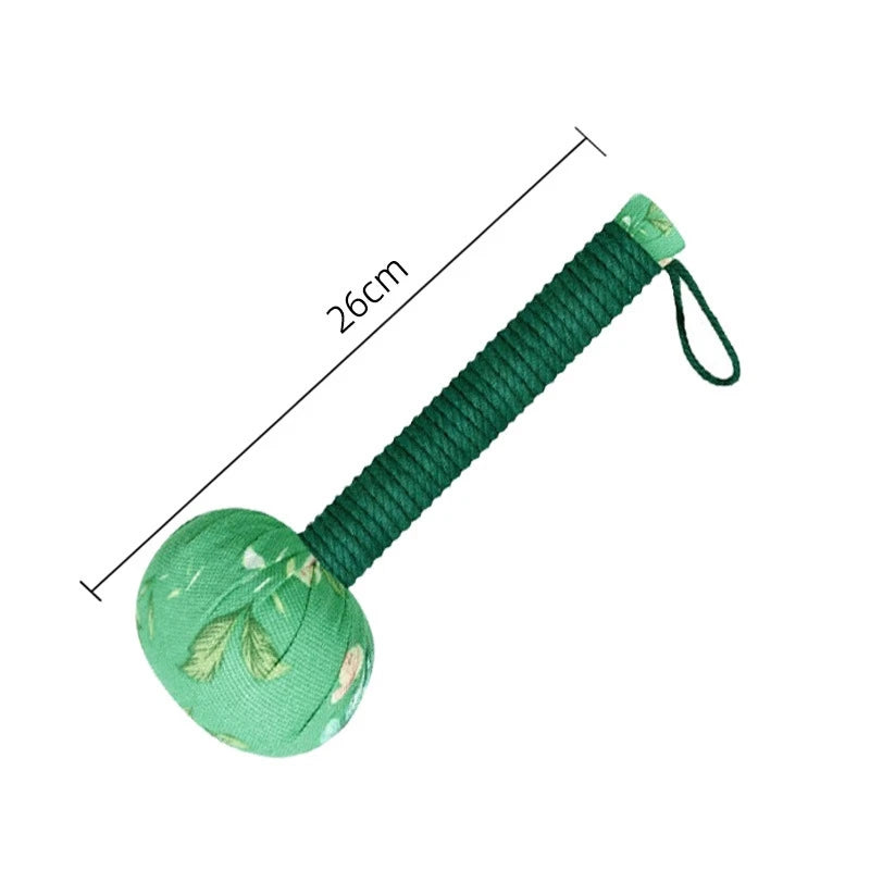 Long-Handled Wormwood Massage Hammer | Lymphatic Drainage Tool