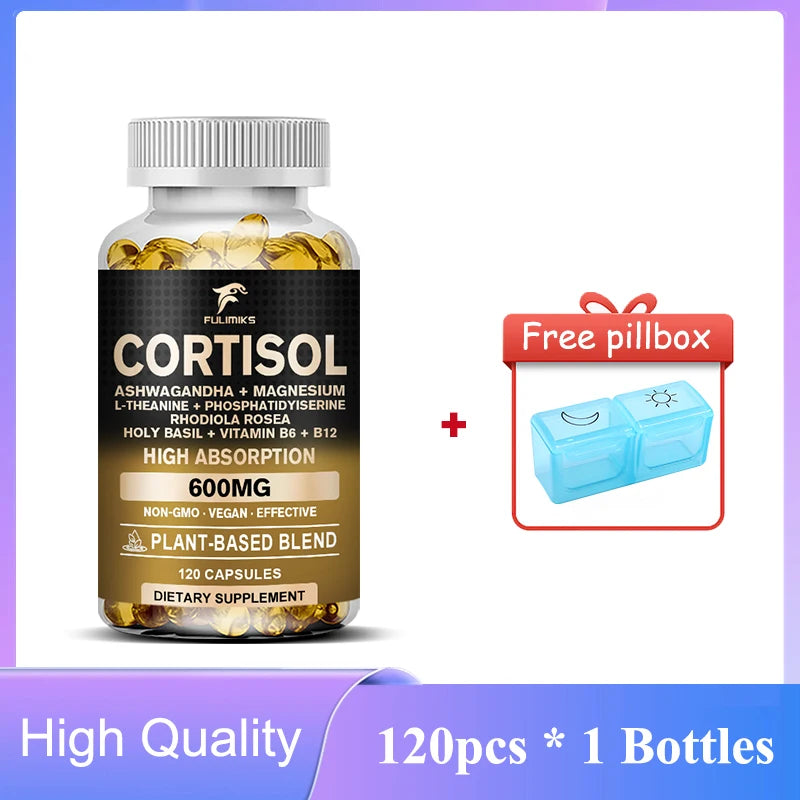 Premium Cortisol Softgel - Balance Stress & Boost Energy