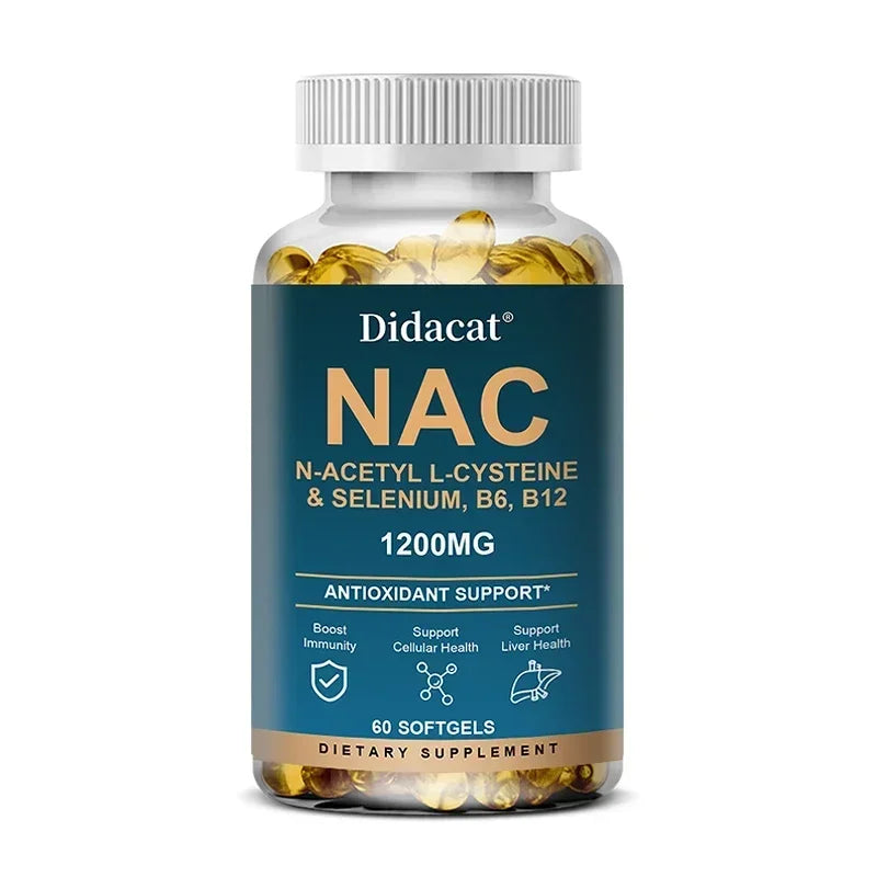 N-Acetyl-L-Cysteine Capsules 1200mg | Boost Health Naturally