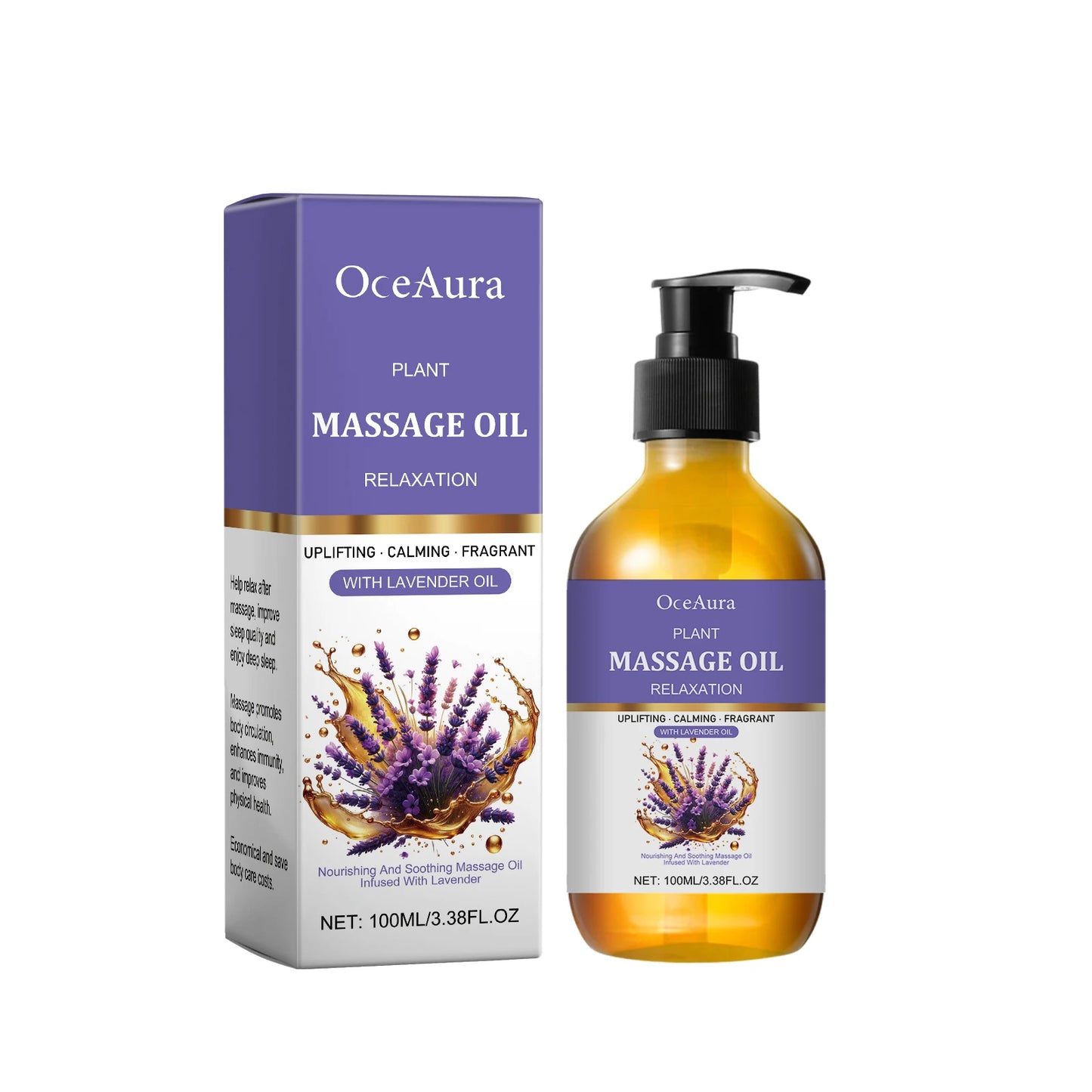 Lavender Aromatic Body Oil | Moisturizing & Relaxing Skin Care