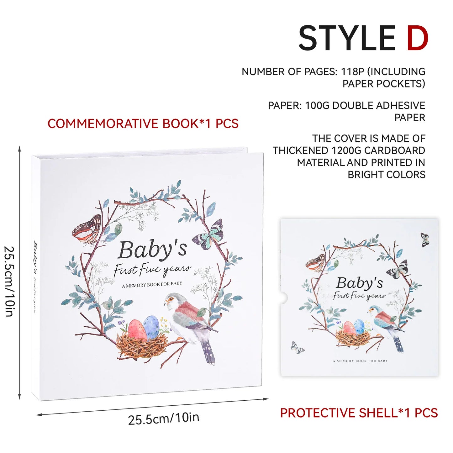 Baby Pregnancy Memory Book | DIY Family Growth Scrapbook Album