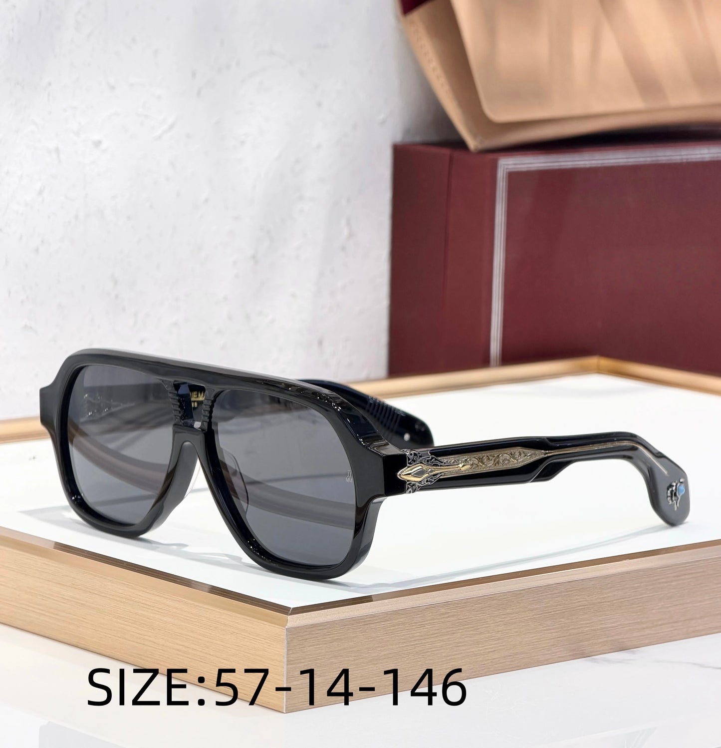 Oversized Pilot Sunglasses for Men & Women | Luxury UV400 Protection