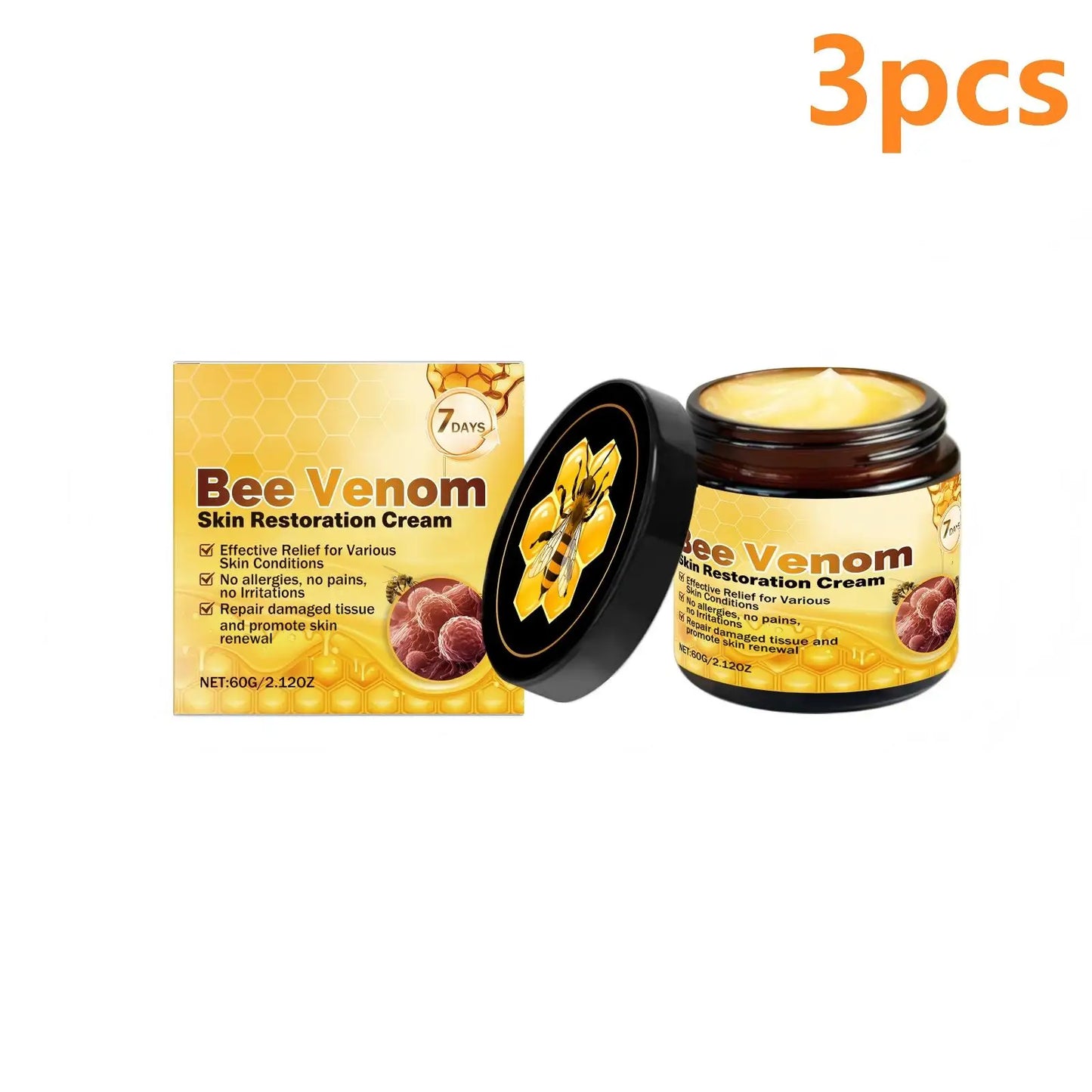 Bee Venom Skin Treatment Cream | Moisturizing & Blemish Remover