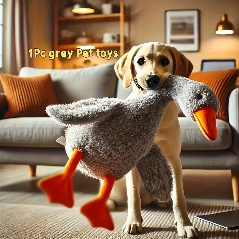 Colorful Soft Duck Plush Toy for Pets | Anxiety-Relieving Buddy
