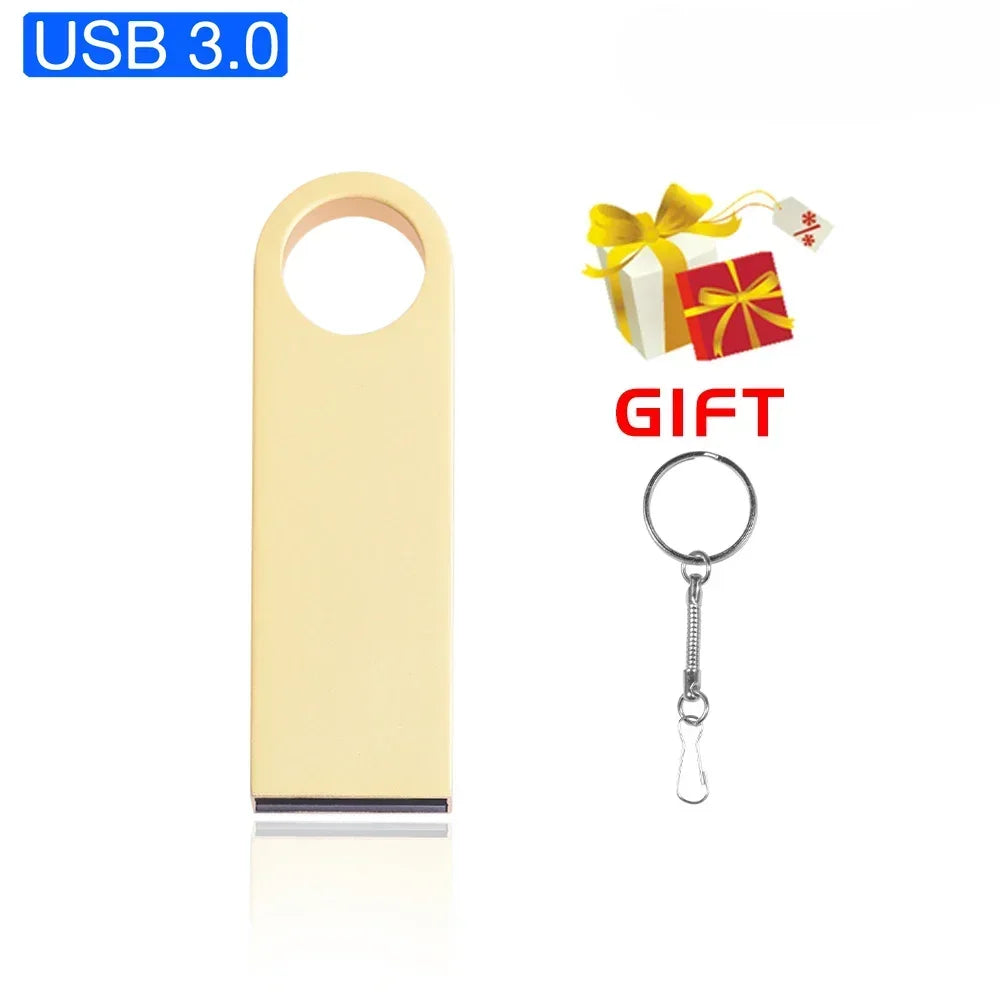 High-Speed USB 3.0 Flash Drive - 8GB to 64GB Portable Storage