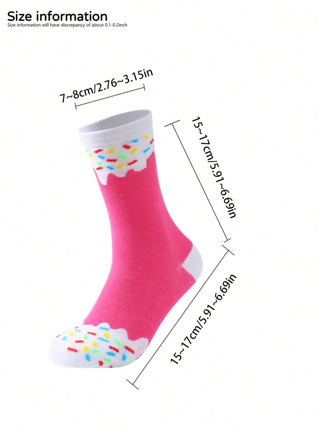 Unisex Strawberry Popsicle Socks | Fun Gift Box for All Seasons