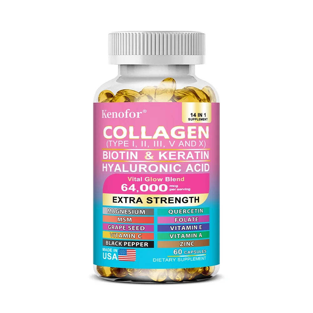 Complex Collagen Capsules for Skin, Joints & Overall Health