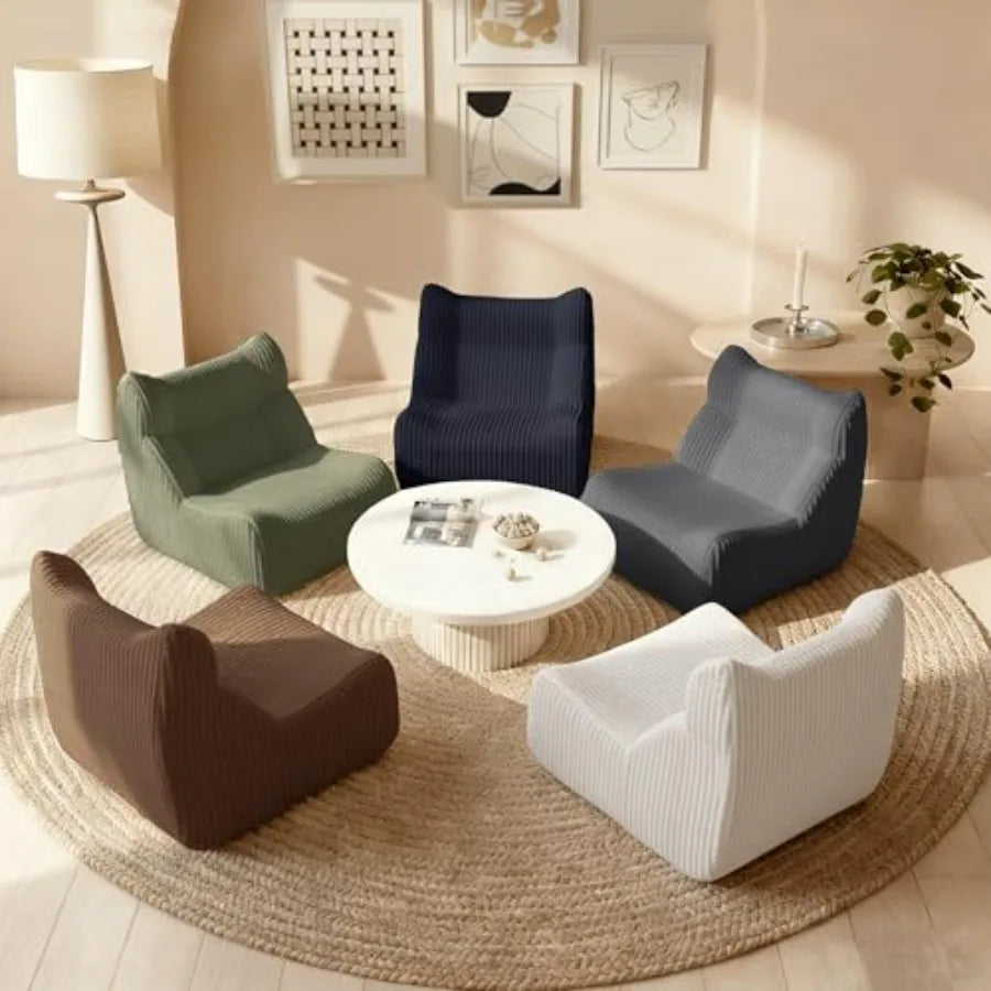 Cozy Big Bean Bag Chair | Stylish Lazy Floor Sofa for Relaxation