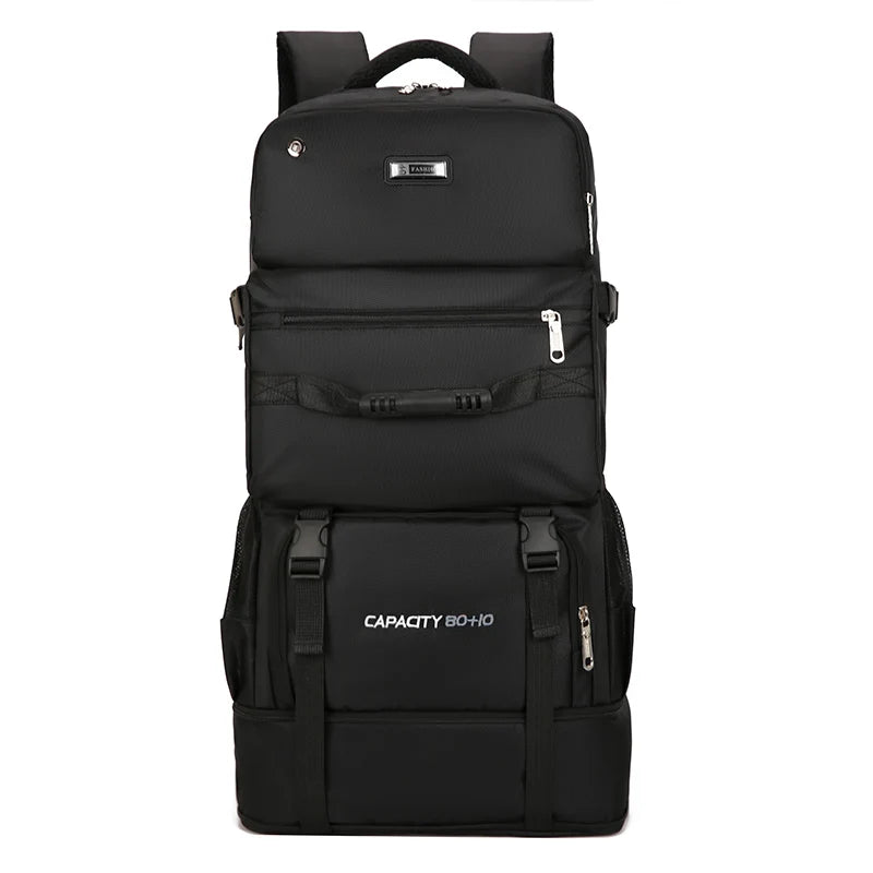 90-Liter Large Capacity Backpack for Travel & Camping Adventures