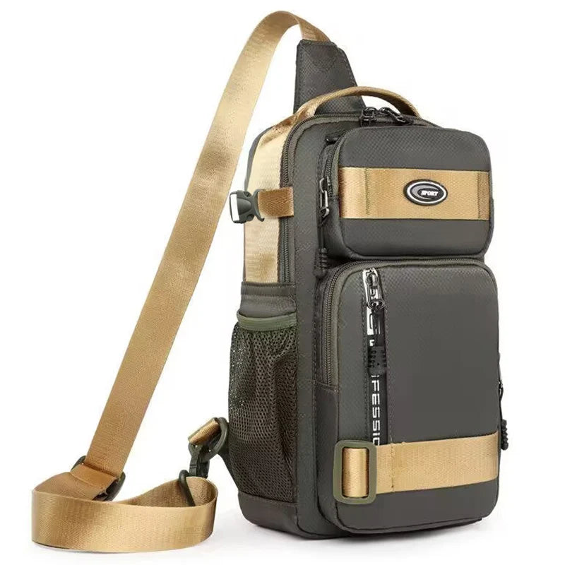 Lightweight Casual Riding Backpack | Large Capacity Crossbody Bag