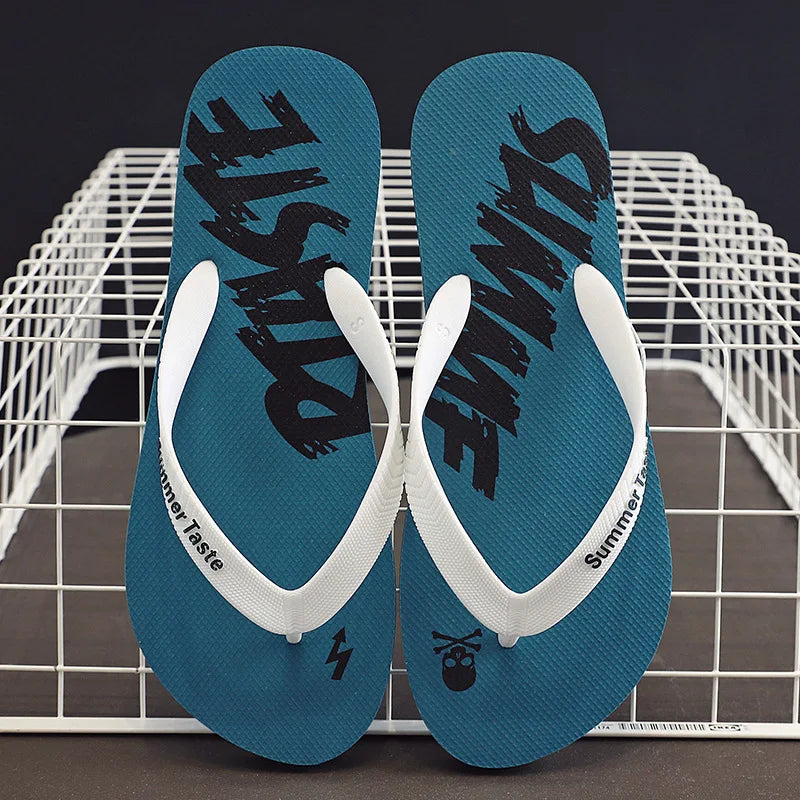 Men's Comfortable Flip Flops | Casual Beach Slides for Summer