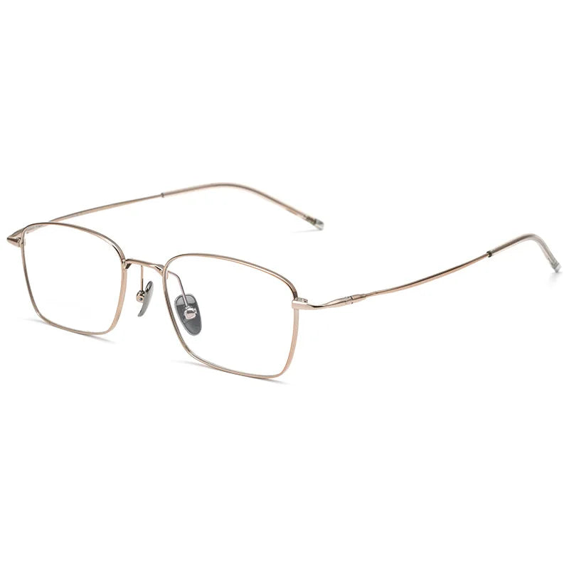 Stylish Titanium Prescription Glasses | Unisex Retro Eyewear