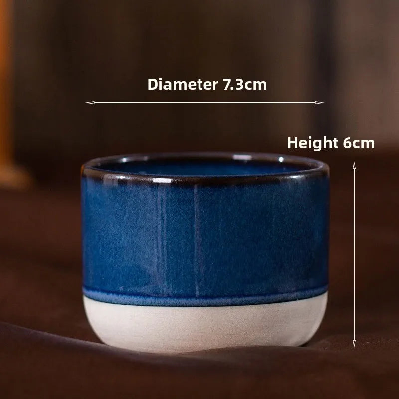 Vintage Coffee Mug 100ml 170ml 200ml ceramics Tea cup Japanese-style cafes Drinkware Stoneware Espresso for Restaurants Hotels