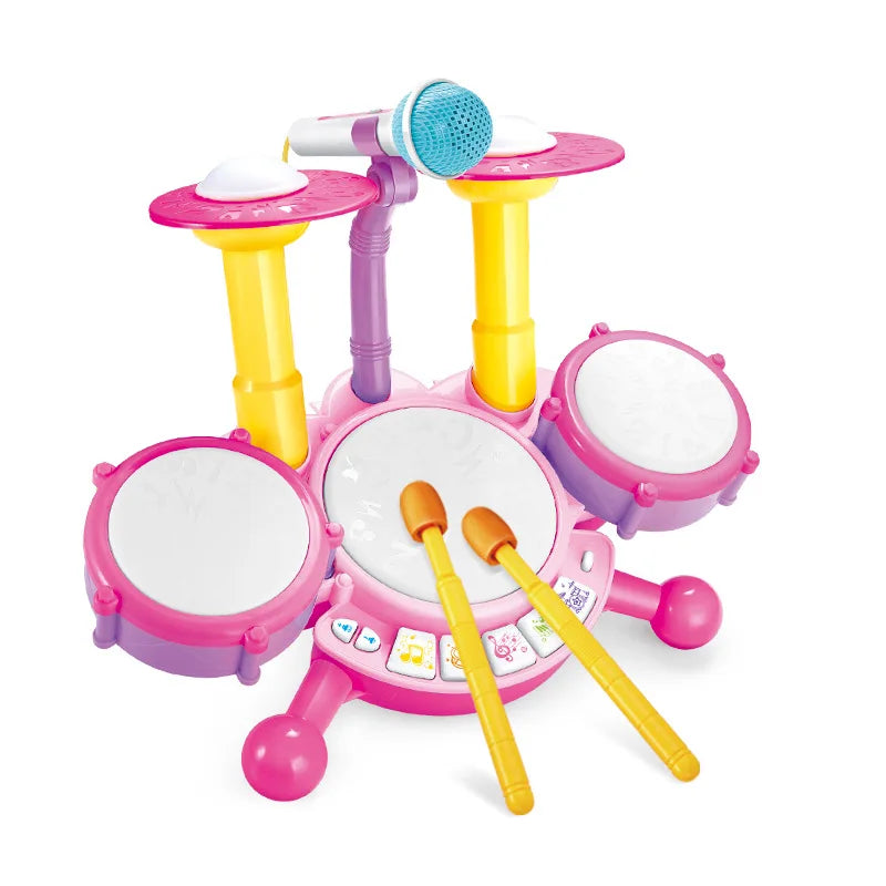 Batería para niños pequeños | Juguetes musicales educativos