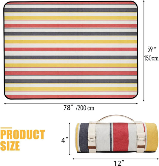 Waterproof Picnic Blanket | Portable Sandproof Beach Mat