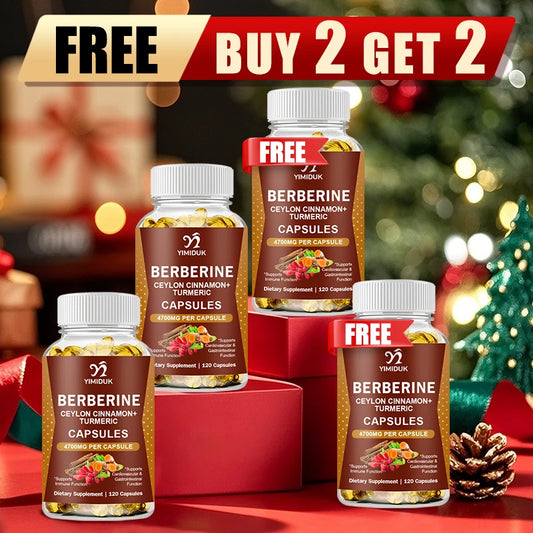 Berberine 4700 Mg Supplement with Ceylon Cinnamon | Heart & GI Support