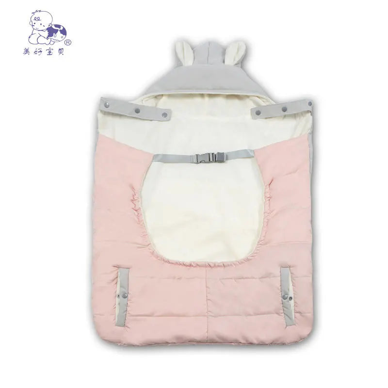 Baby Carrier Wrap Cocoon Newborn Waist Seat Warm Baby Blanket Shoulder Shawl Outdoor Spring Autumn Winter Windproof Coat Blanket