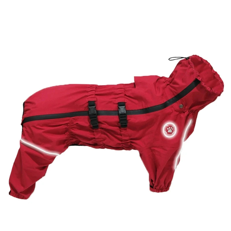 Waterproof Reflective Dog Raincoat | Adjustable Pet Jacket