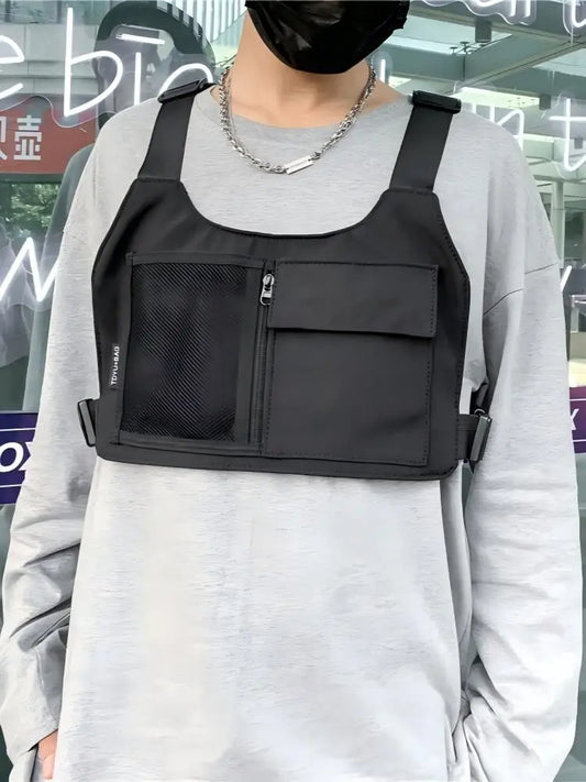 Unisex Hip-hop Streetwear Chest Rig Bag | Versatile Tactical Backpack