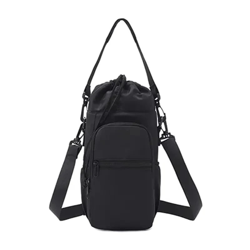 Portable Water Bottle Bag | Insulated Thermal Mugs with Strap