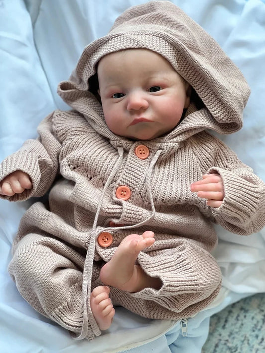 19-Inch Reborn Baby Doll | Realistic Collectible Art Doll