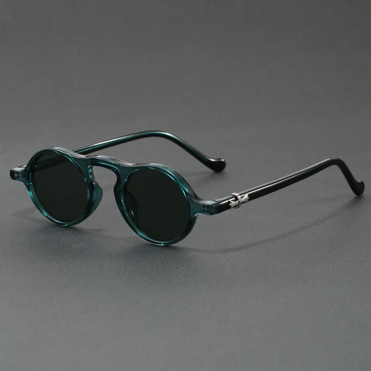 Vintage Round Sunglasses | Ultra-Light Oval Fashion Eyewear