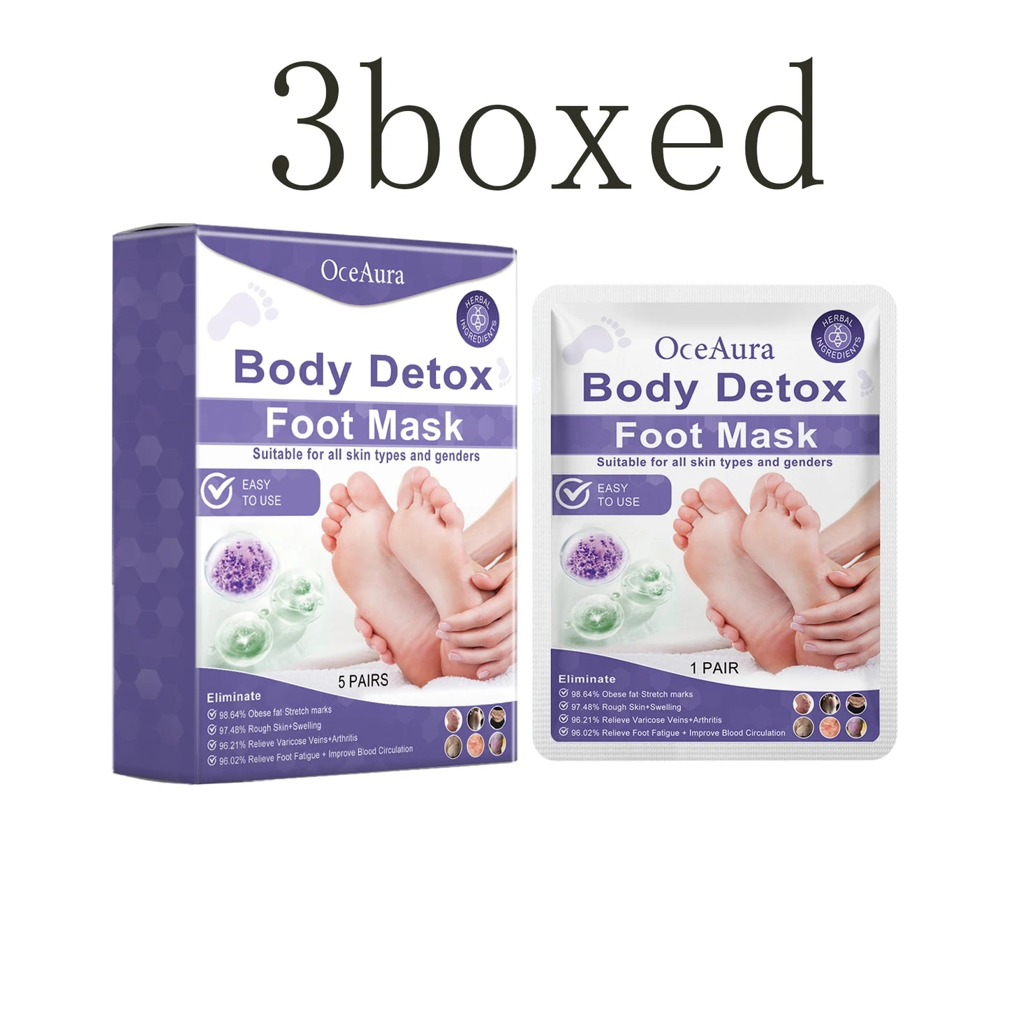 Deep Cleansing Foot Mask | Moisturizes & Relieves Discomfort