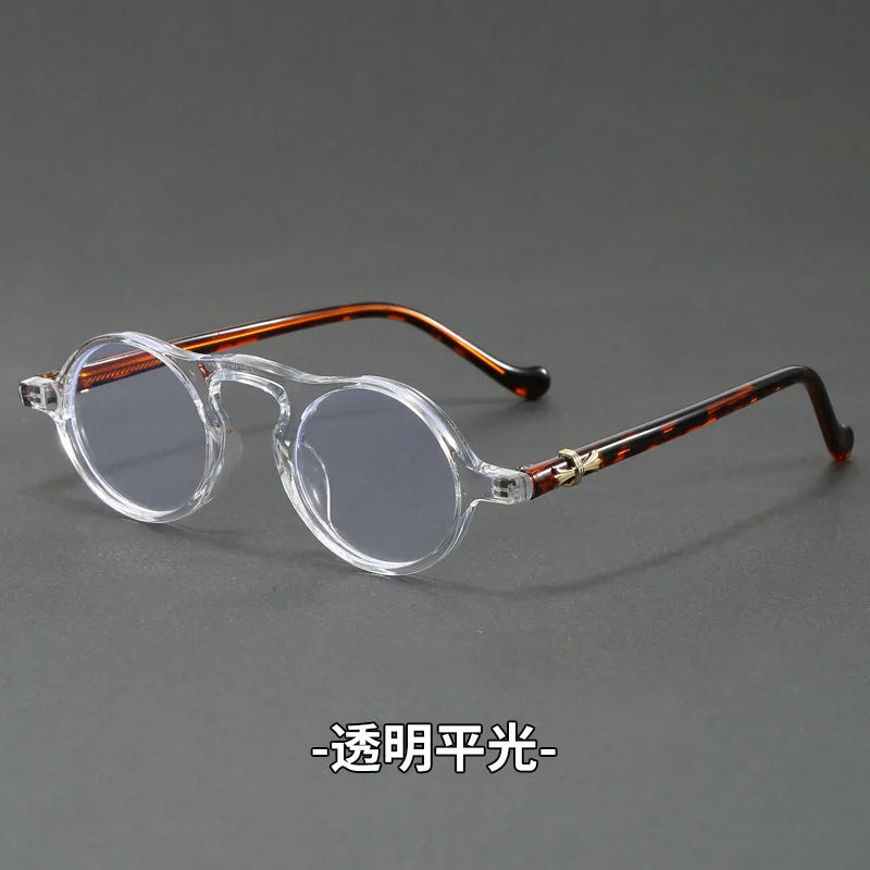 Vintage Round Sunglasses | Ultra-Light Oval Fashion Eyewear