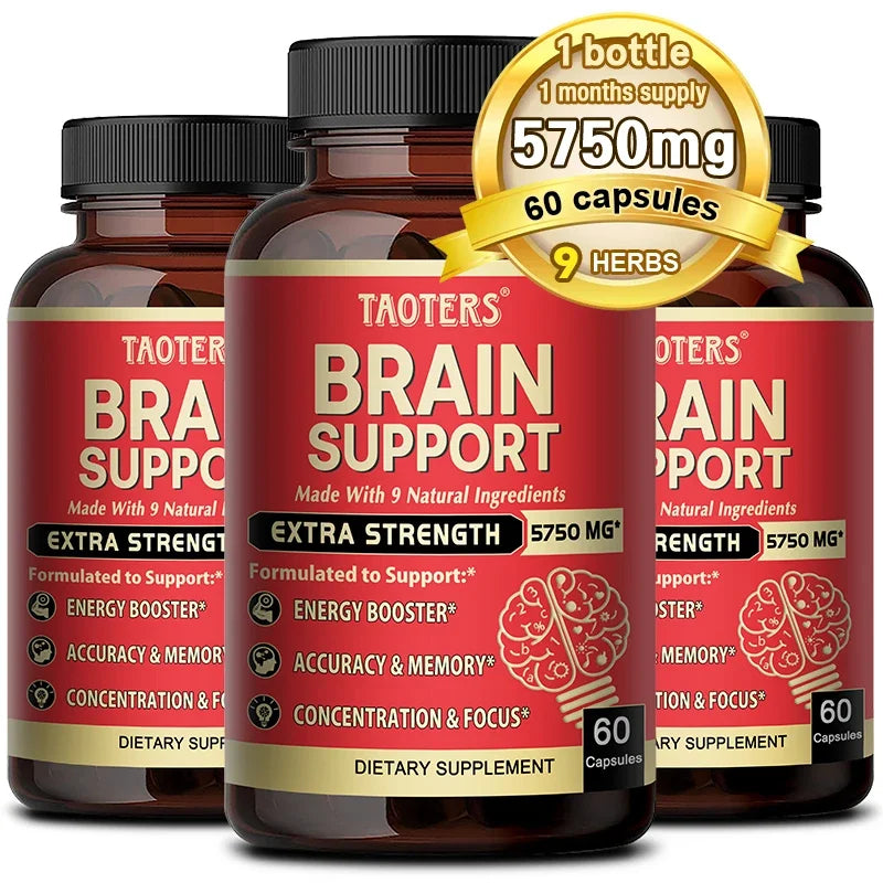 Advanced Nootropic Brain Capsules | Memory, Focus, Clarity Support