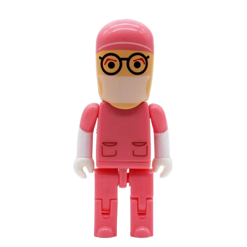 Mini Cartoon Doctor USB Flash Drive | Fun & Functional Storage