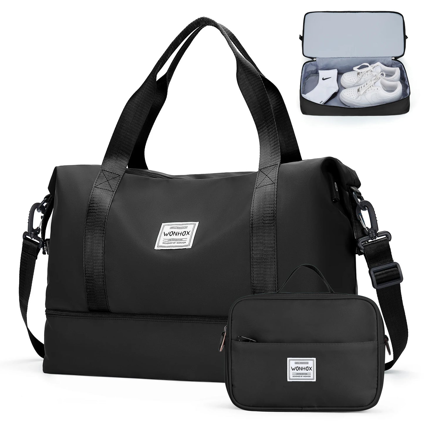 Large Capacity Lightweight Travel Duffle Bag for Weekend Adventures