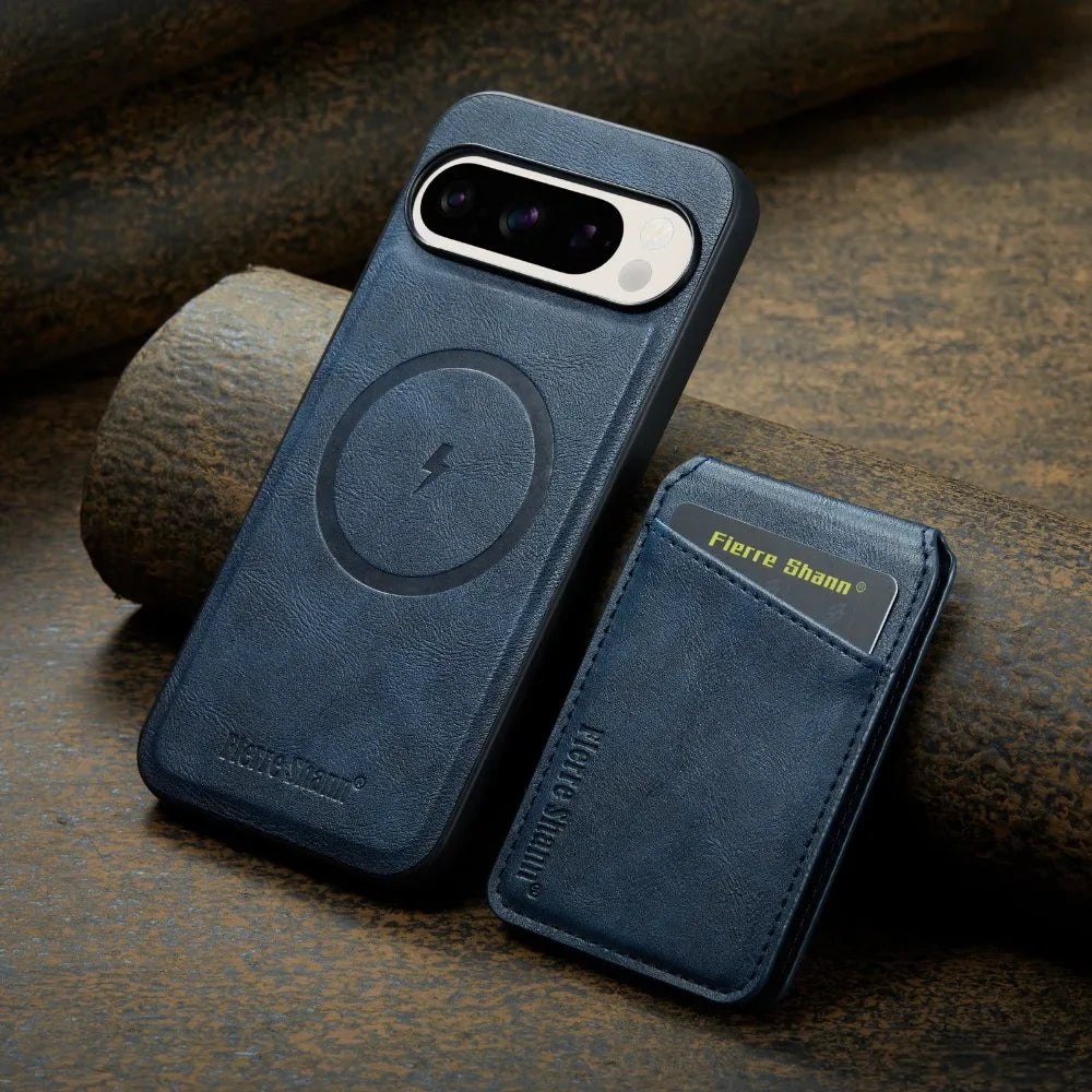 Detachable 2 in 1 Leather Wallet Case for Google Pixel | Card Holder