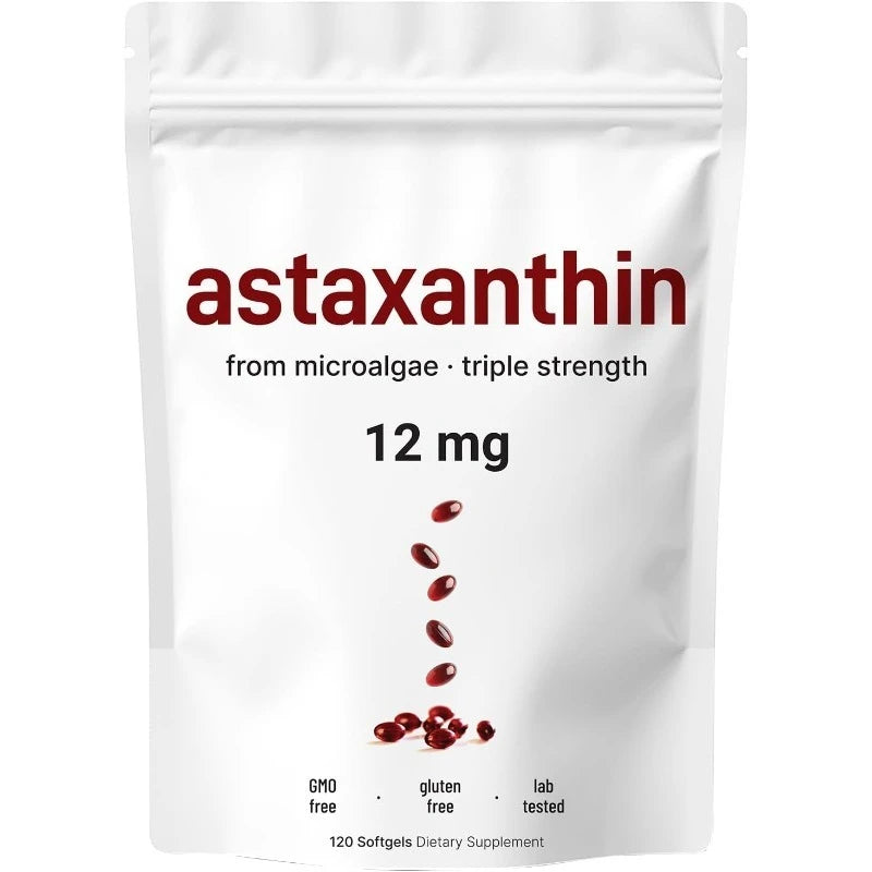 Astaxanthin Supplement Softgels | Powerful Antioxidant Support