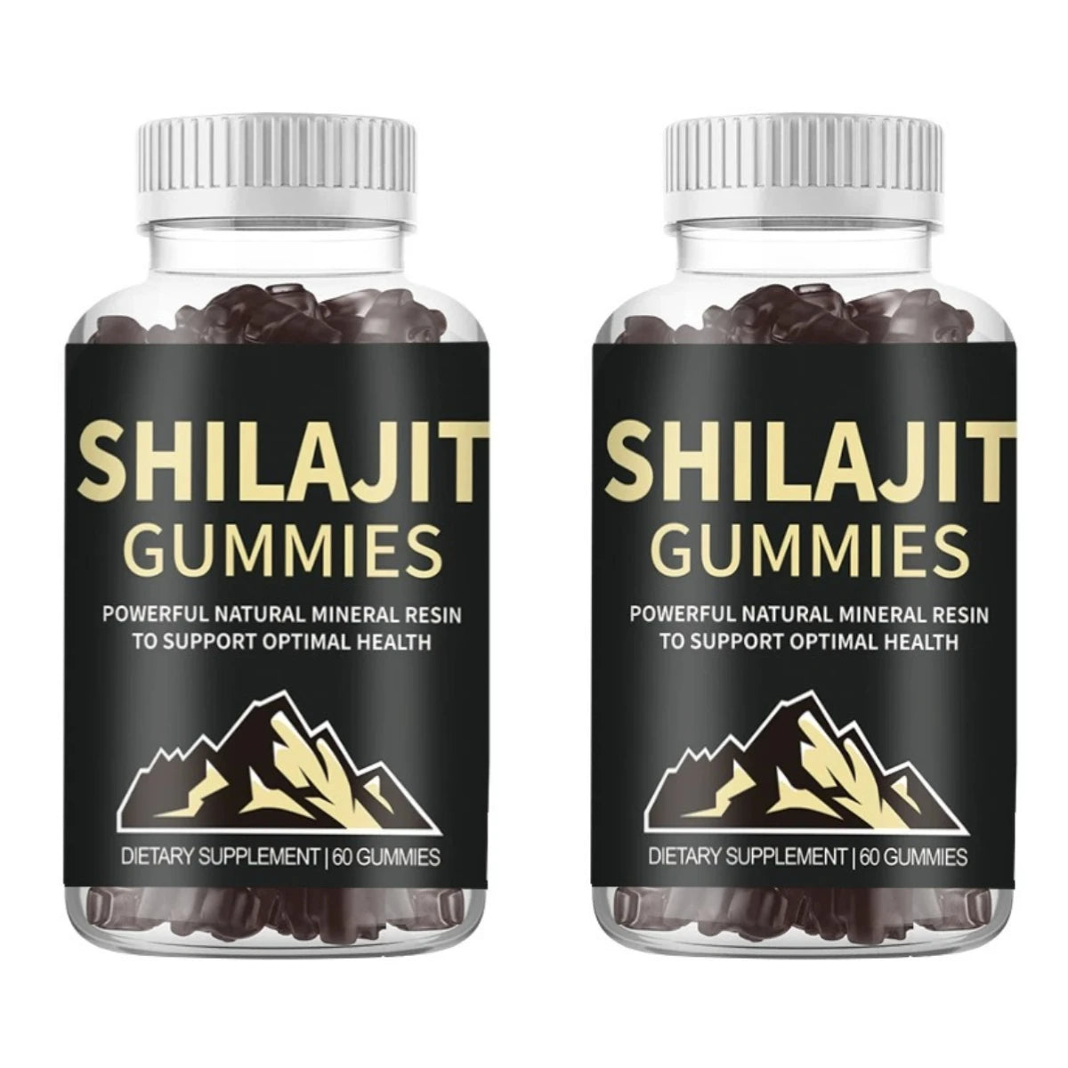 Himalayan Shilajit Gummies with Vitamins for Daily Energy Boost