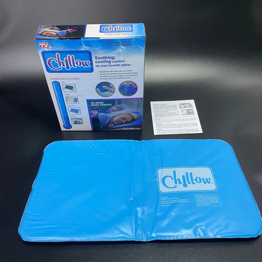 Summer Cooling Ice Pillow | Effective Sleep Aid for Travel & Office