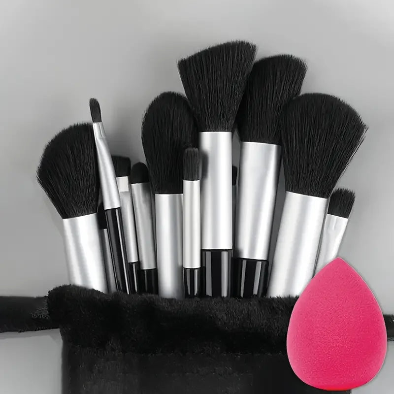 13pcs Professional Makeup Brush Set | Flawless Application Tools