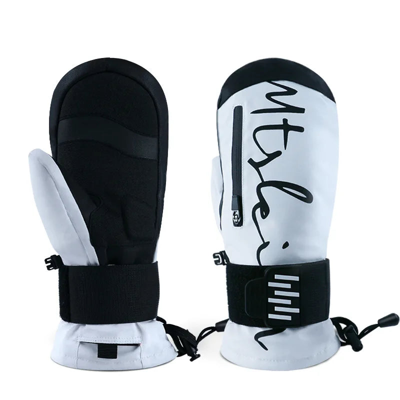 Waterproof Snowboard & Ski Gloves with Wrist Guards for Safety