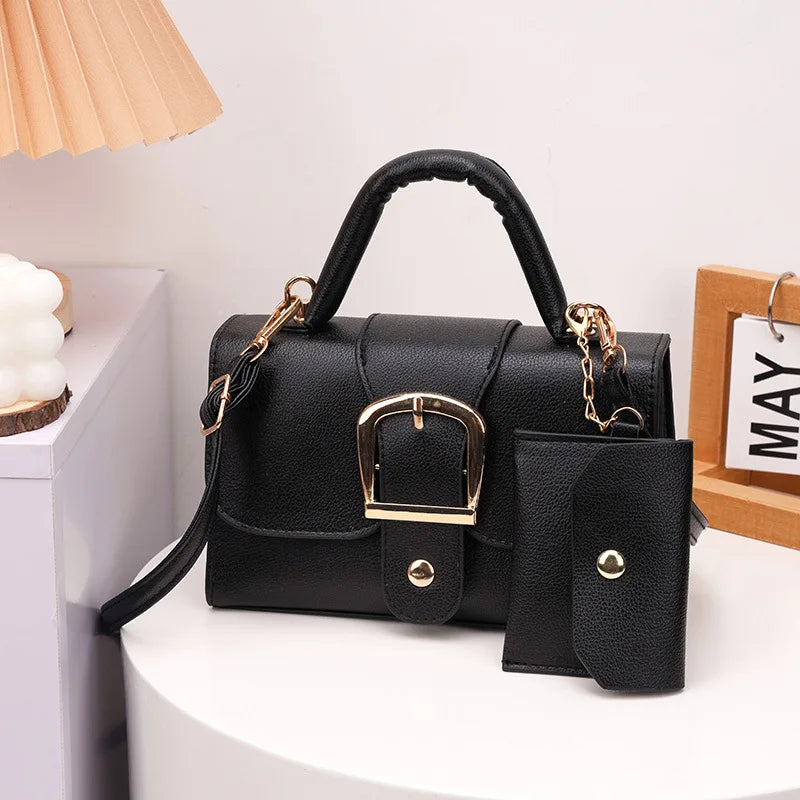 Fashionable Square Shoulder Bags for Women | Chic PU Leather Handbags