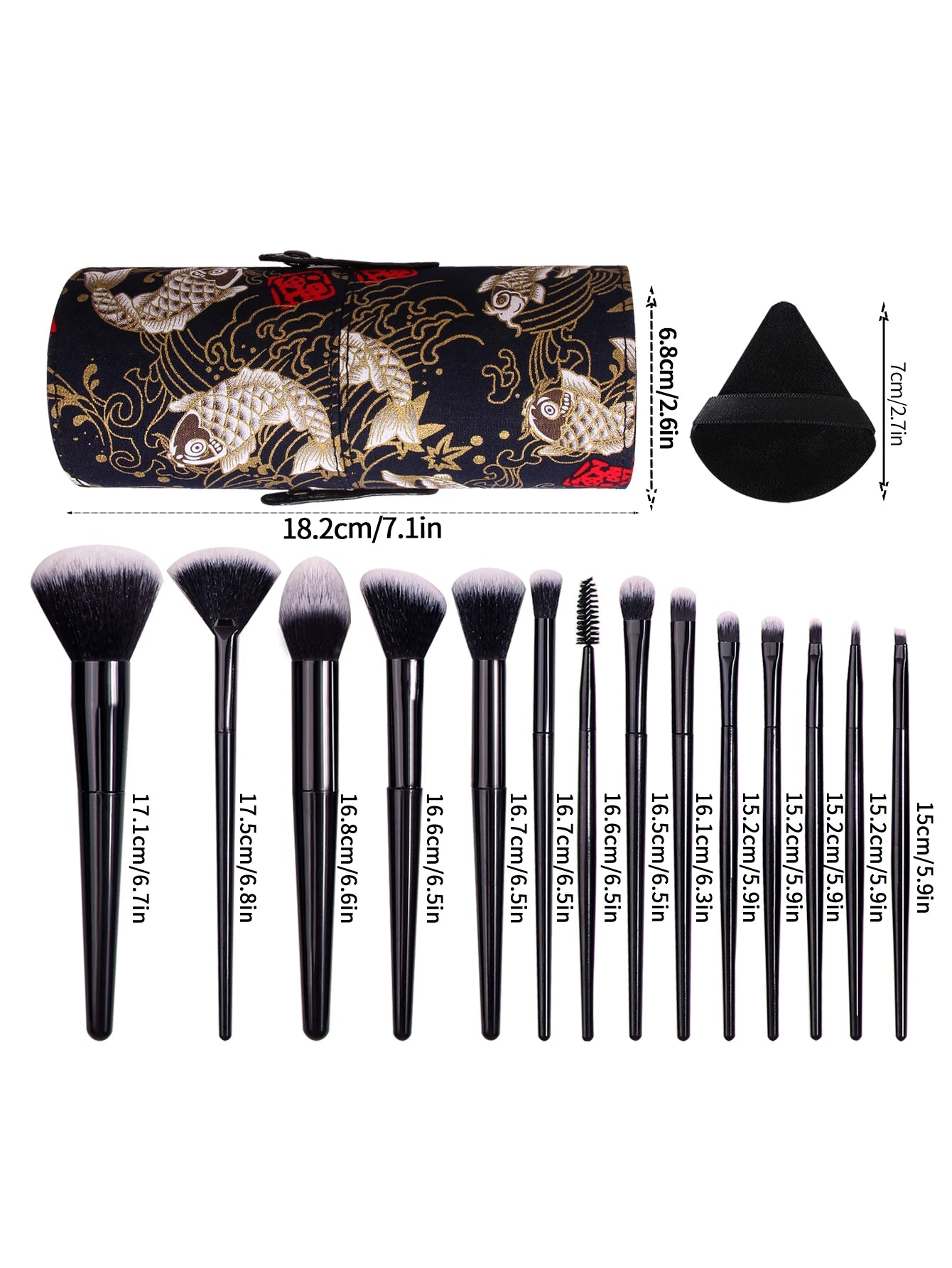 17PCS Premium Makeup Brush Set | Effortless Beauty Essentials 2026