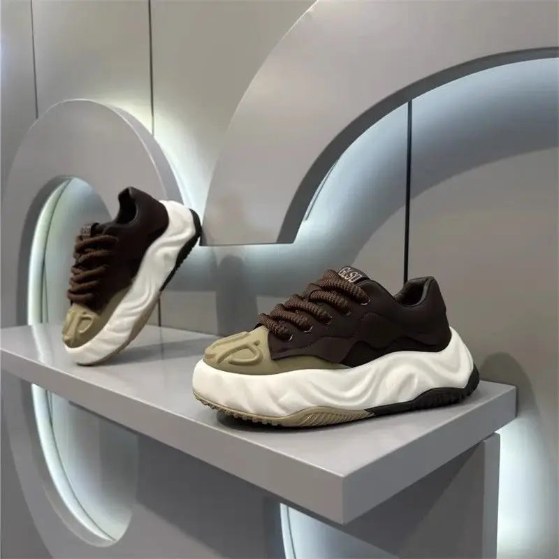 Men's Fashion Height Increasing Sports Shoes | Versatile Casual Style
