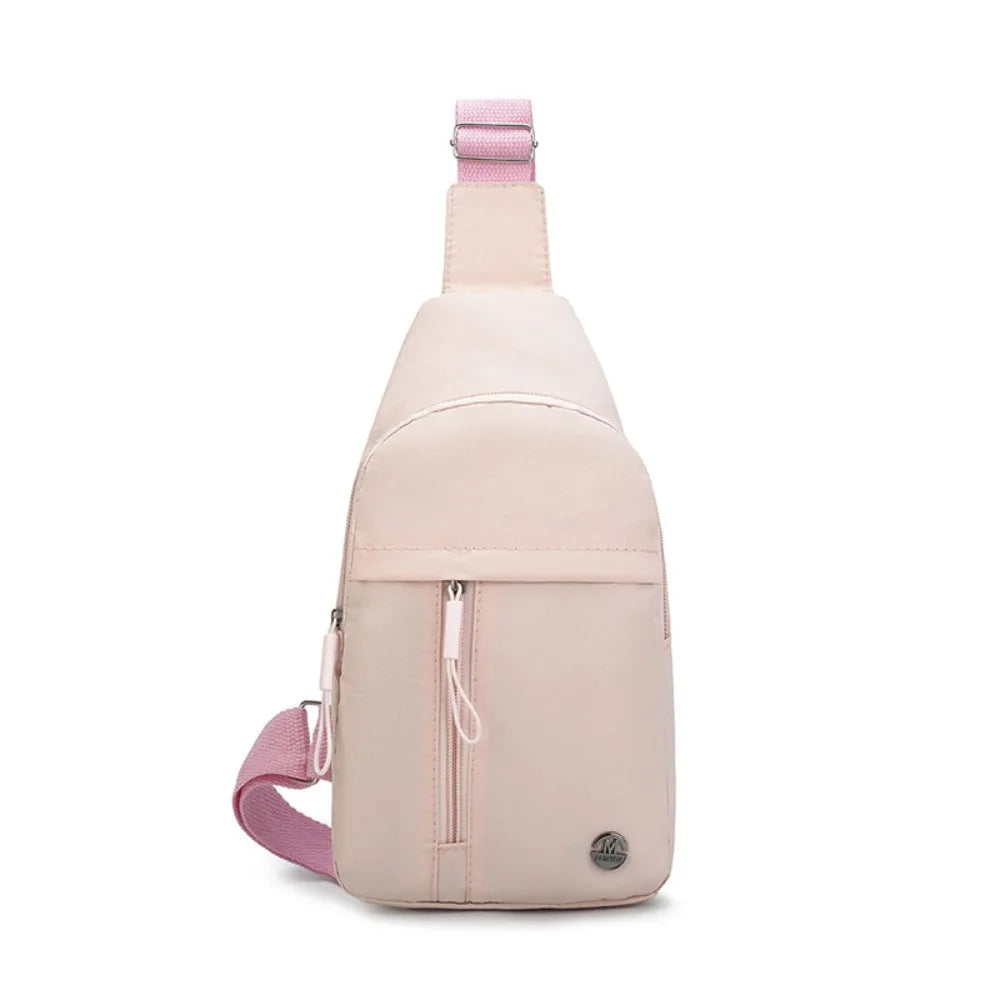 Multifunctional Women's Nylon Chest Bags | Stylish Waist Bag